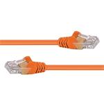 PremiumCord Patch kabel UTP RJ45-RJ45 CAT6 10m oranžová