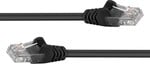PremiumCord Patch kábel UTP RJ45-RJ45 CAT6 20 m čierny
