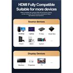 PremiumCord Ultra High Speed HDMI 2.1 optický fiber kabel 8K@60Hz,zlacené 3m