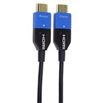 PremiumCord Ultra High Speed HDMI 2.1 optický kabel 8K@60Hz 4K@120Hz 15m zlacený