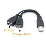 PremiumCord USB 2.0 kabel A/Male to A/Female (data+nabíjení)