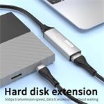PremiumCord USB 3.2 repeater a prodlužovací kabel Male-Female, 5Gbps Aluminium 10m