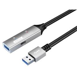 PremiumCord USB 3.2 repeater a prodlužovací kabel Male-Female, 5Gbps Aluminium 20m