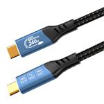 PremiumCord USB4 verzia 2.0 80Gbps 16K 60Hz 240W kábel Thunderbolt 3 a 4 0,8 m