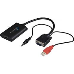 PremiumCord VGA+audio elektronický konvertor na rozhraní HDMI