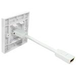 PremiumCord Zásuvka HDMI v paneli 1x HDMI A - HDMI A žena/samec