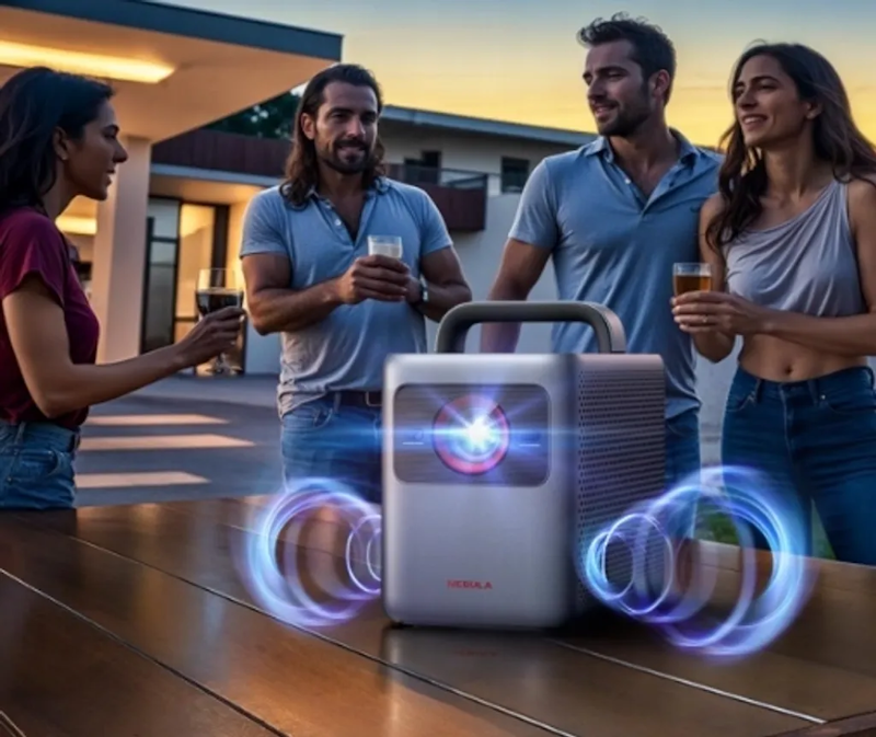 Prenosný projektor Anker Nebula Cosmos Laser 4K Black