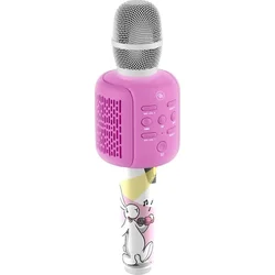 Prenosný reproduktor GoGEN BOB a BOBEK MICROPHONE, ružový