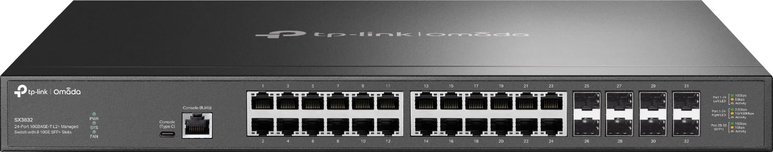 Prepínač TP-Link SX3832 Omada
