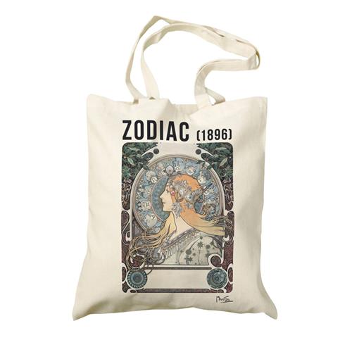 PRESCO Plátěná taška Alfons Mucha - Zodiac