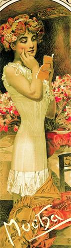 PRESCO Záložka Alfons Mucha – Corsets