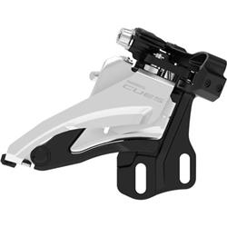 Přesmykač SHIMANO CUES FD-U4000 pro 2x9/10 E-typ (bez BB plátu) Side-swing front pull pro 36/40z 14z