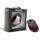 PRESTIGIO myš PJMSL1W, laserová, bezdrátová, 6 tlačítek, USB, carbon, červená, S