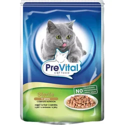 PreVital kočka sterile játra v omáčce, kapsička 100 g