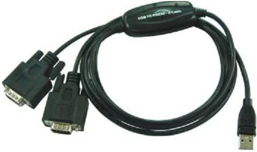 Prevodník PremiumCord USB - 2x RS 232