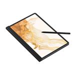 Priehľadné puzdro Samsung Note View EF-ZX800P pre Galaxy Tab S7 /S7 FE/S8 čierne