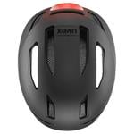 Prilba UVEX URBAN PLANET LED BLACK MATT, veľkosť 54–58 cm