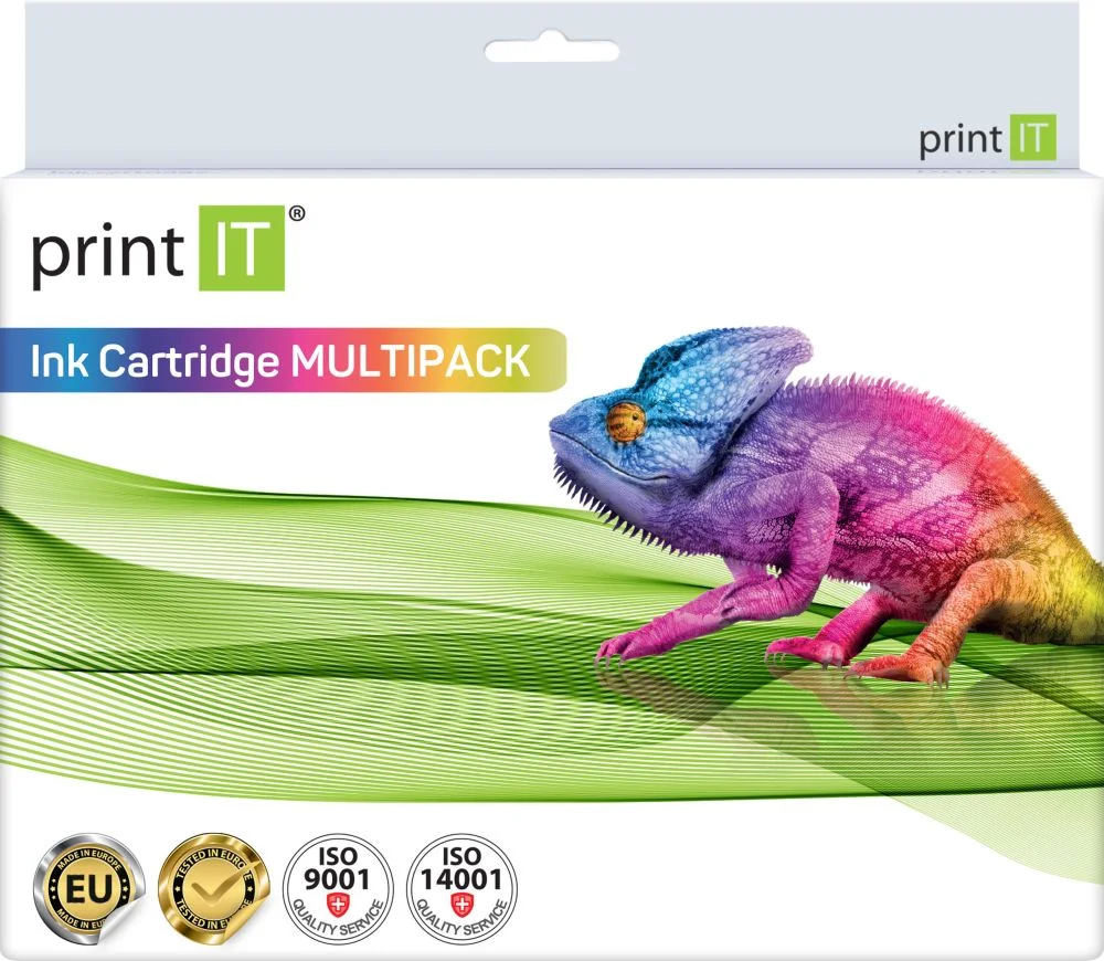 Print IT sada 652XL BK + 652XL Color pro tiskárny HP