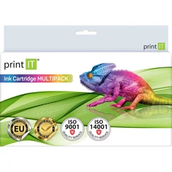 PRINT IT sada PGI-520 + CLI 521-2xBk/PBK/C/M/Y pre tlačiarne Canon PI-1012