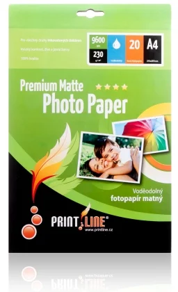 PrintLine A6 Premium matný fotografický papier
