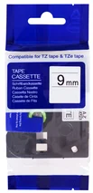 PRINTLINE kompatibilní páska s Brother TZE-FX621,9mm, černý tisk/žlutý podklad, flexibilní PLTB77 - Pásky a štítky