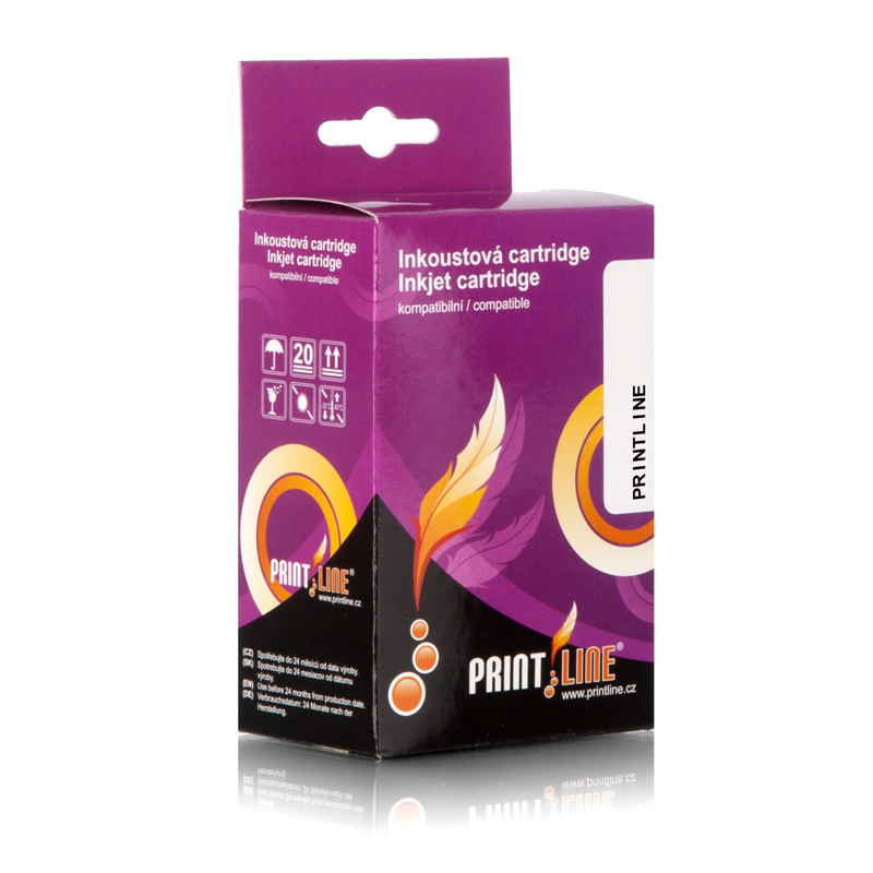 PRINTLINE kompatibilný cartridge s Brother LC-123XL, magenta PLCB32