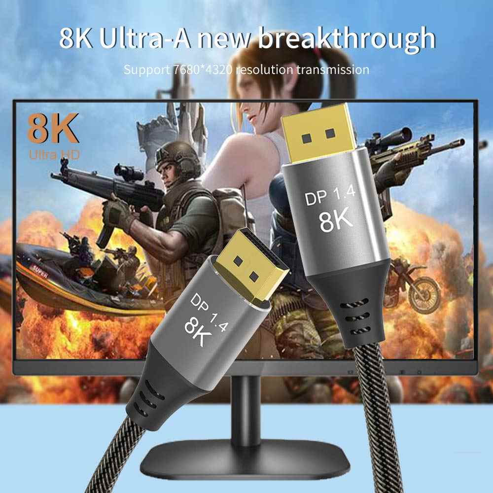 Pripojovací kábel PremiumCord DisplayPort 1.4