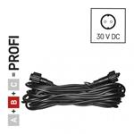 Prodlužovací kabel pro spojovací řetězy Profi černý