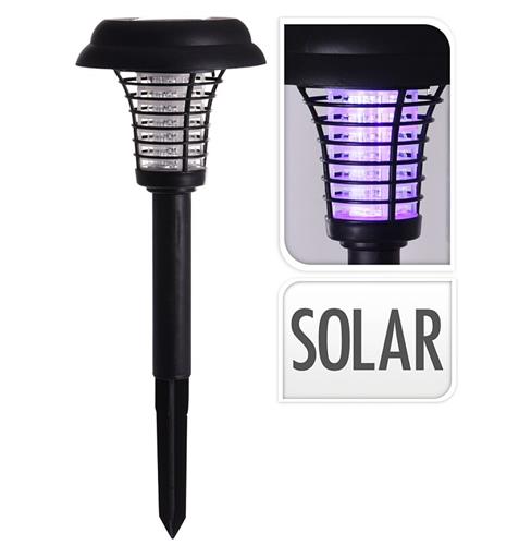 PROGARDEN Lapač hmyzu UV solárna lampa 2v1 40 cm