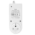Programovateľná zásuvka ELEKTROBOCK s teplotným spínačom TS30