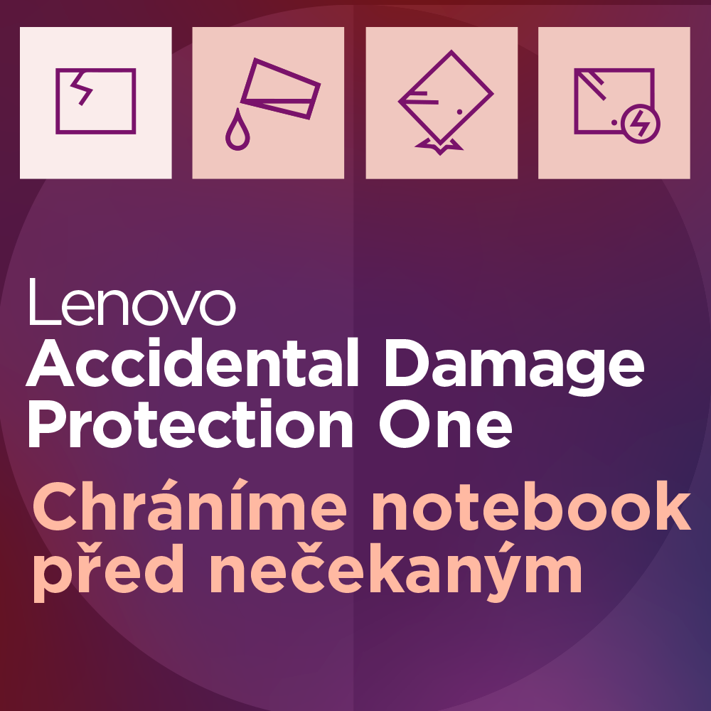 PROMO notebooky Lenovo so zárukou ADP One po registrácii