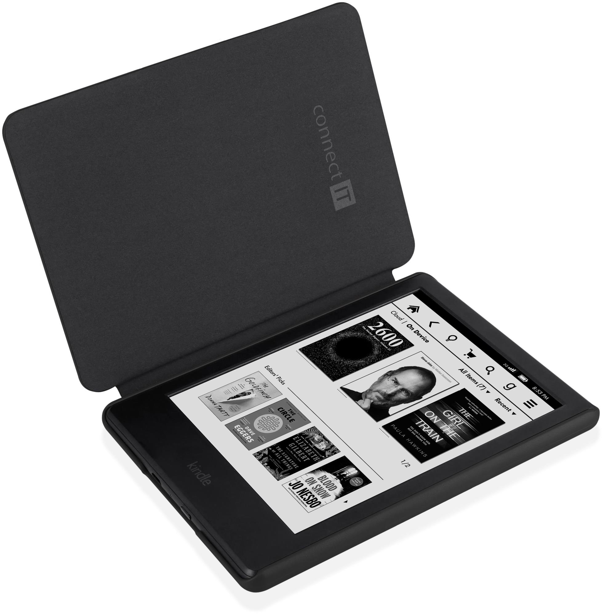 Puzdro CONNECT IT pre Amazon Kindle 2021 (11. gen.), DOODLE black
