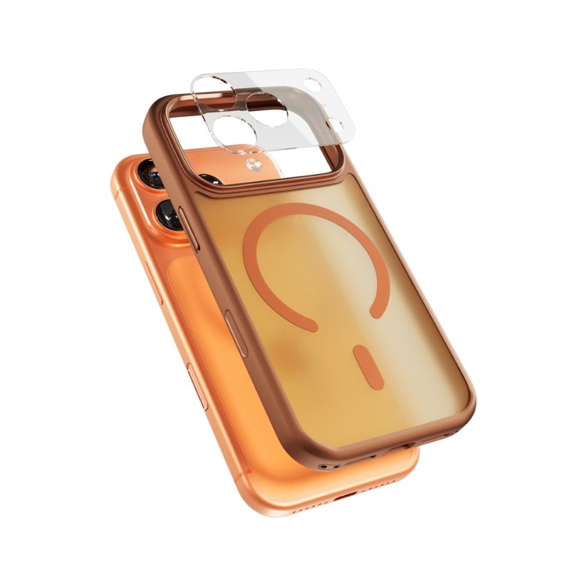 Puzdro Epico HeroMatte Pro Mag+ | iPhone 17 Pro | oranžová | kompatibilné s Qi2 a MagSafe
