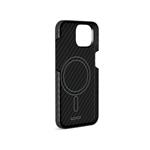 Puzdro Epico Mag+ Carbon pre iPhone 16 Plus - čierne