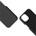 Puzdro Epico Mag+ Carbon pre iPhone 16 Plus - čierne