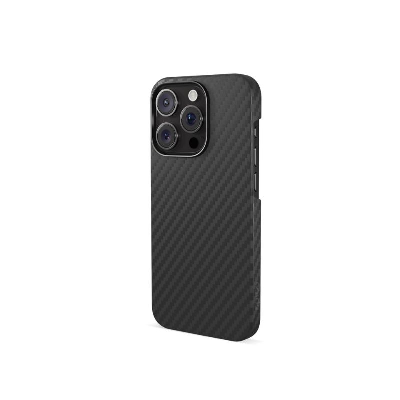 Puzdro Epico Mag+ Carbon pre iPhone 16 Pro - čierne
