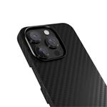 Puzdro Epico Mag+ Carbon pre iPhone 16 Pro - čierne