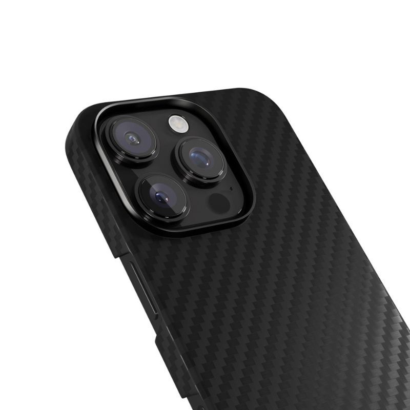 Puzdro Epico Mag+ Carbon pre iPhone 16 Pro Max - čierne