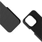 Puzdro Epico Mag+ Carbon pre iPhone 16 Pro Max - čierne