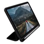 Puzdro FIXED Padcover+ pre Apple iPad Air (2020/2022/2024) so stojanom a puzdrom na ceruzku, čierne
