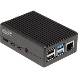 Puzdro JOY-IT Alu-08 pre Raspberry Pi 4, čierne