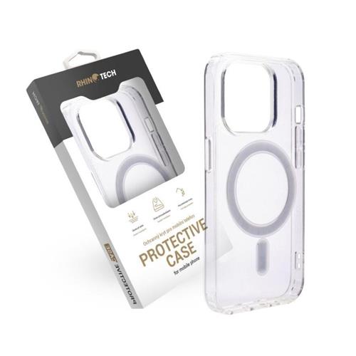 Puzdro RhinoTech MAGcase Clear pre Apple iPhone 14 Pro, priehľadné