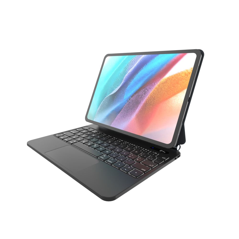 Puzdro s bezdrôtovou klávesnicou FIXED Typee pre Apple iPad Pro 11" (2018-2022)/iPad Air (2020-2025), CZ, čierne