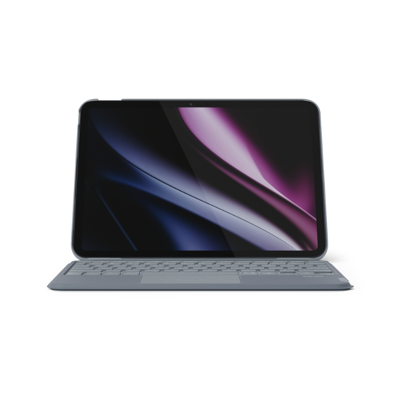 Puzdro s podsvietenou klávesnicou Epico pre Apple iPad Pro 11" (M4) - ČIERNE - sivé