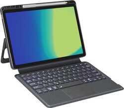 Puzdro Spello s podsvietenou klávesnicou | Samsung Tab A9+ 11” | CZ | čierna | integrovaný stojan a slot na stylus