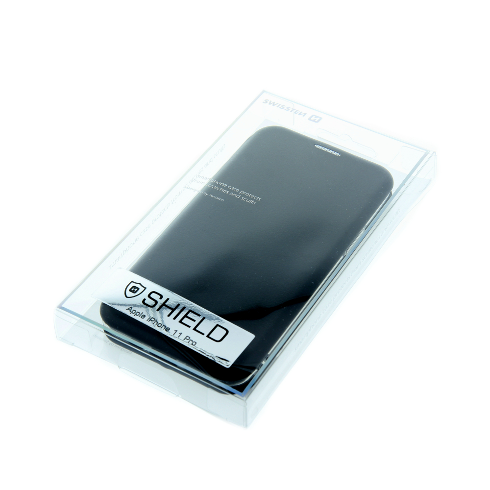 Puzdro Swissten Shield Pro pre Huawei Y6p, čierne