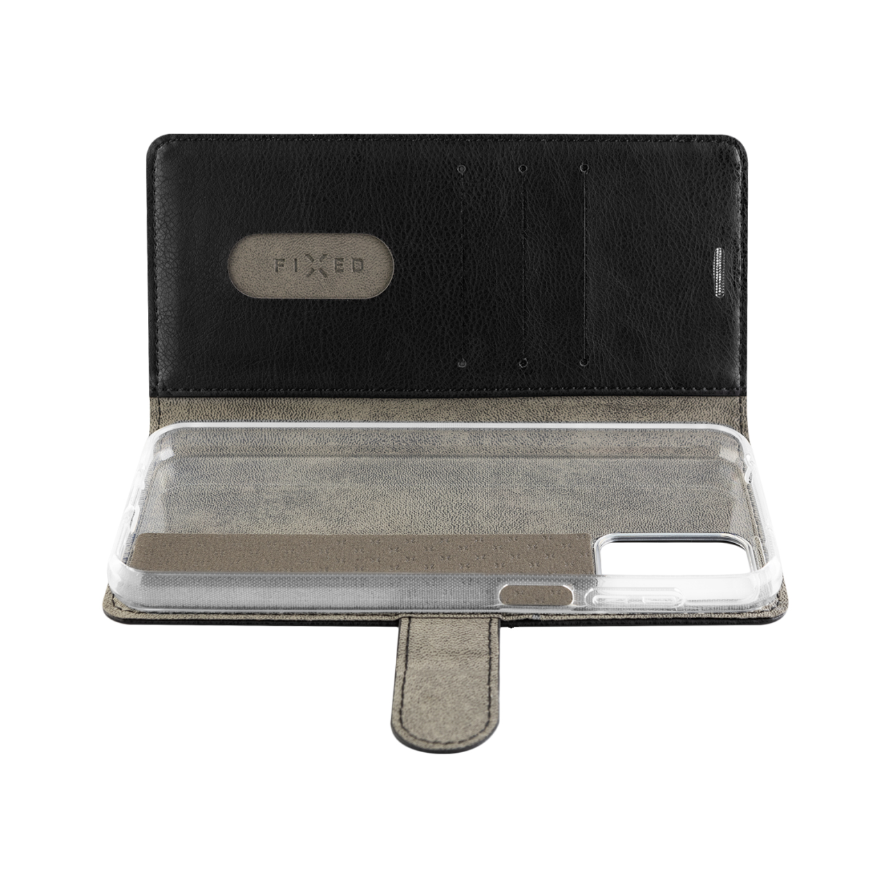 Puzdro typu kniha FIXED Opus pre Motorola Moto G23, čierne