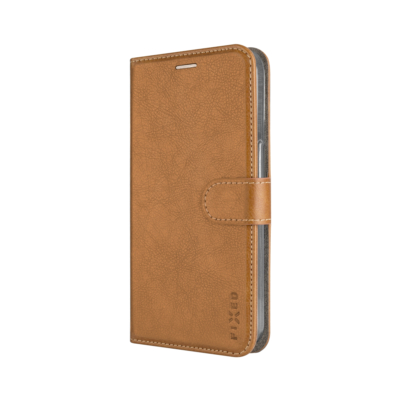 Puzdro typu kniha FIXED Opus pre Samsung Galaxy A36 5G/A56 5G, hnedé