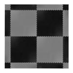 Puzzle zátěžová podložka inSPORTline Simple tmavě šedá