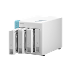 QNAP TS-431P3-4G (1,7 GHz / 4 GB RAM (až 8 GB RAM) / 4x SATA / 1x GbE / 1x 2,5 GbE / 3x USB 3.2)